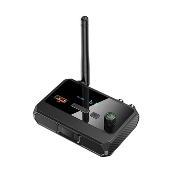 Аудиоприемник Bluetooth 5.3 С поддръжка на безжична връзка, аудиоадаптер U-Disk с AUX вход RCA за автомобилен телевизор, високоговорителите, PC
